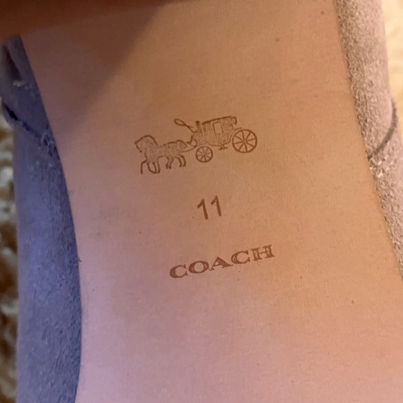 NWOB Coach Olivia Suede Bootie in Oatmeal Sz 11 - Picture 14 of 15